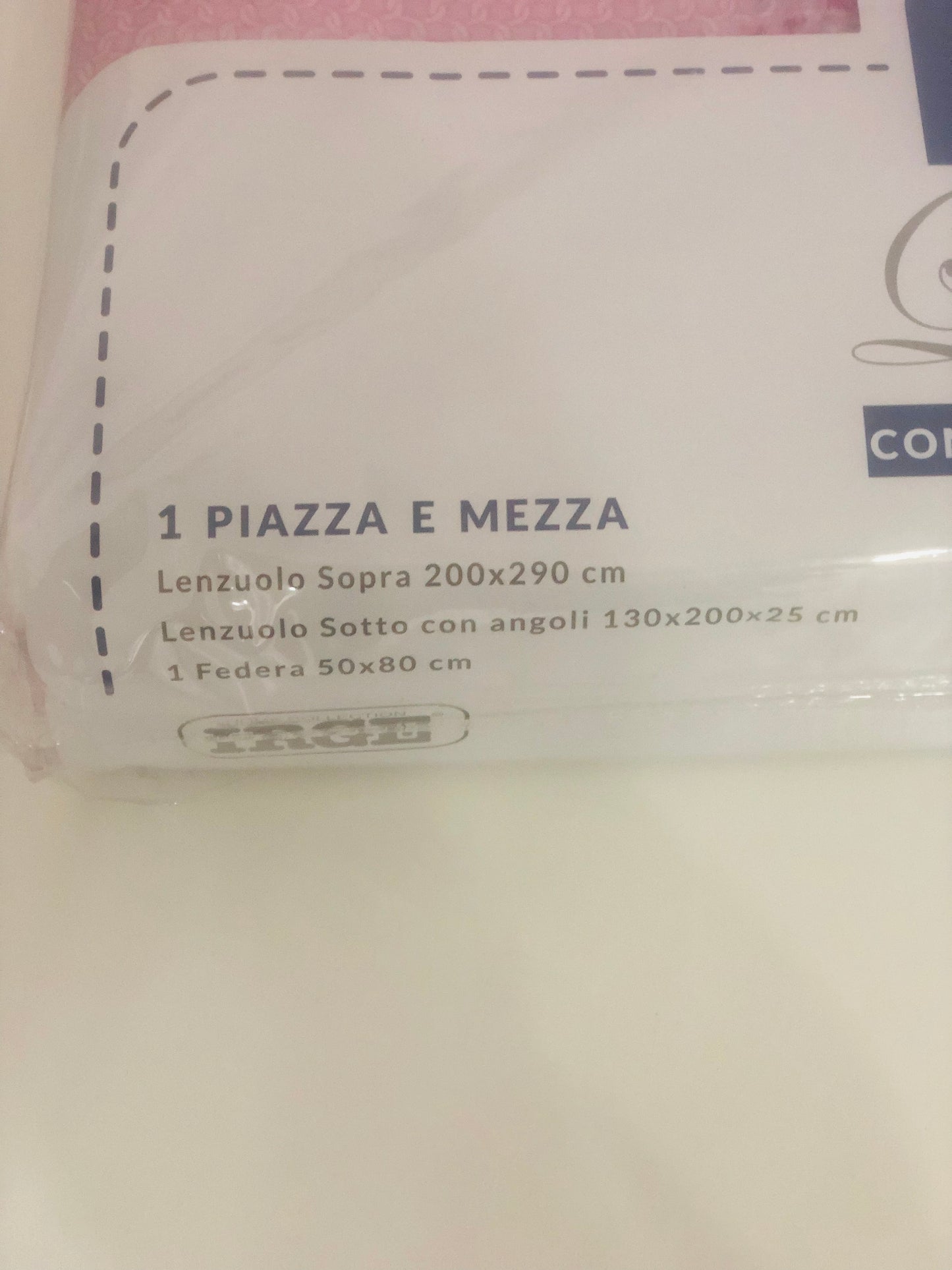 Completo letto una piazza e mezza in flanella Irge