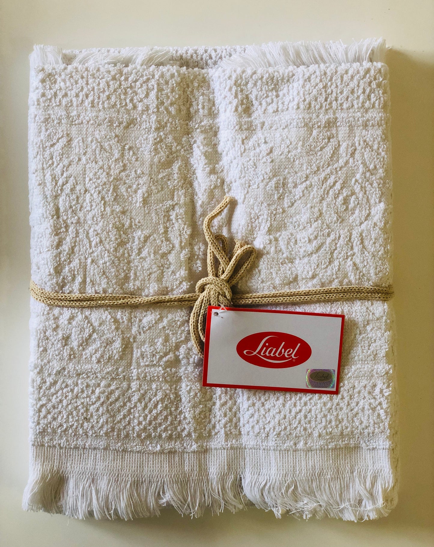 Liabel 100% cotton towel set