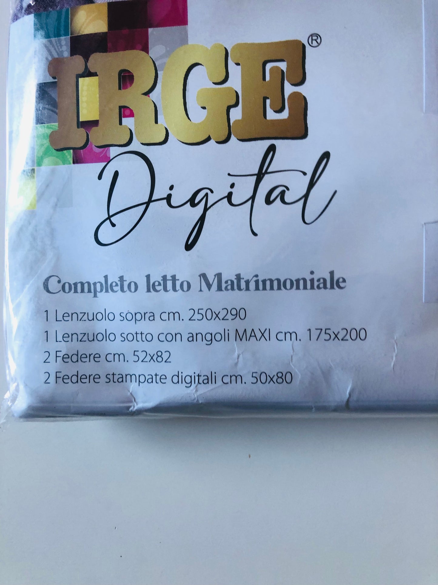 Completo letto digitale Giulia Irge