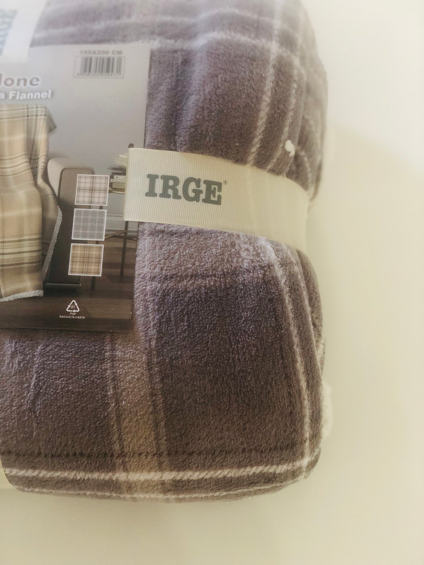 Coperta/ plaid singolo Irge