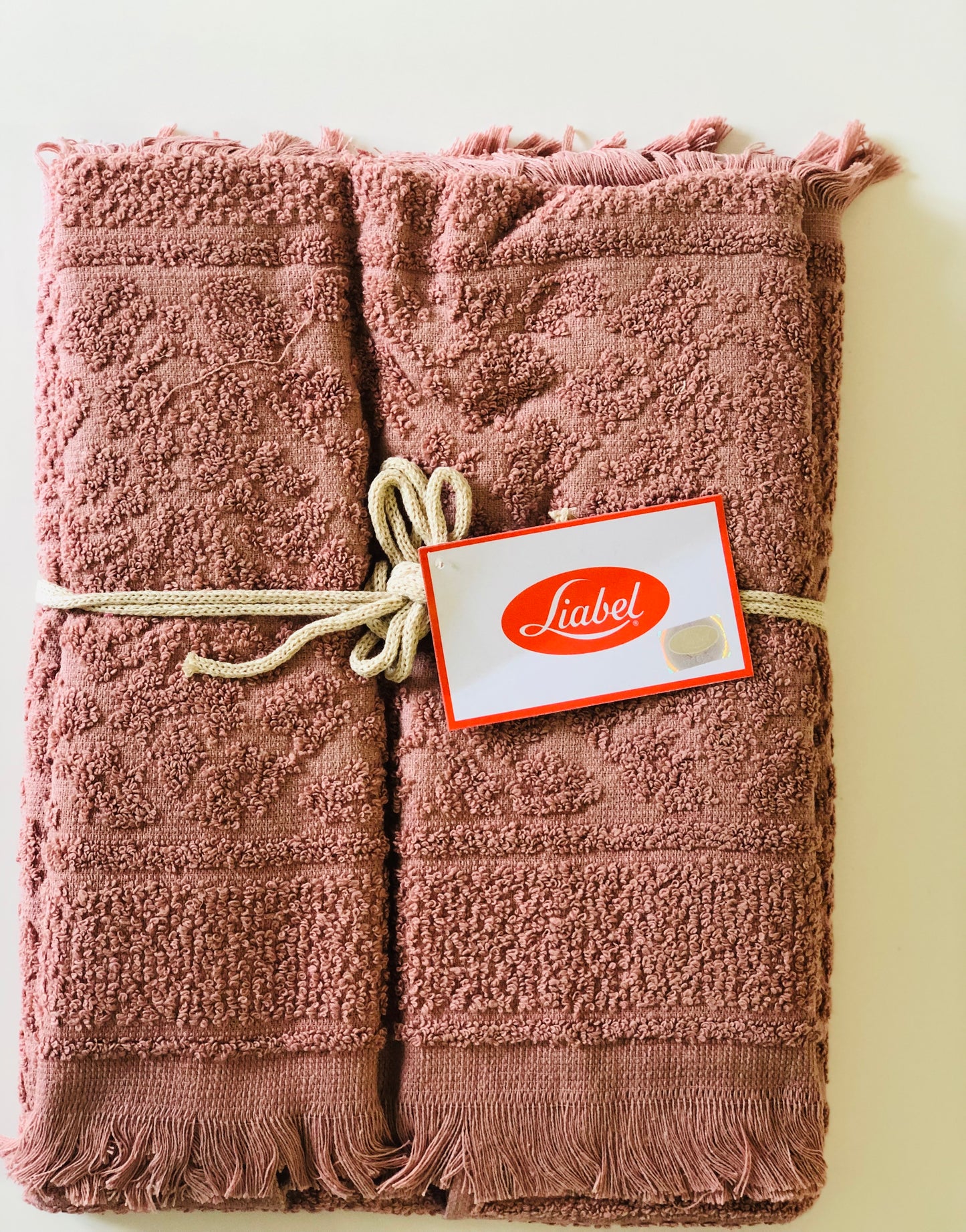 Liabel 100% cotton towel set