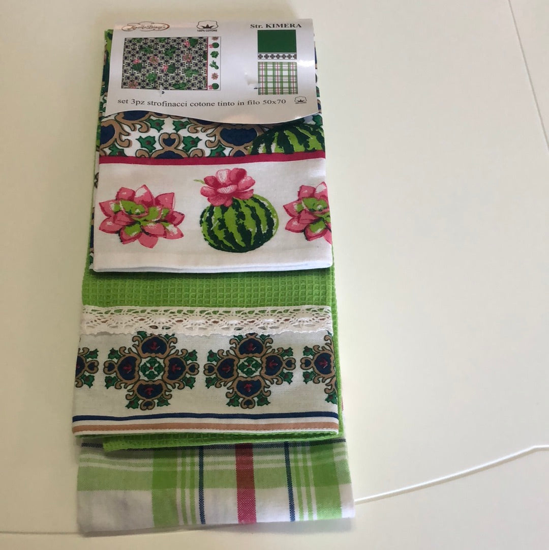 Set of 3 tea towels