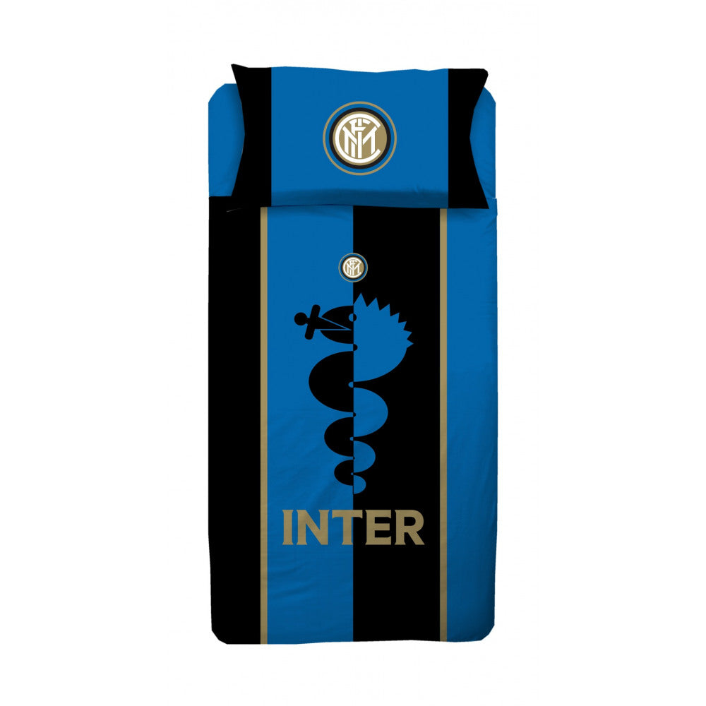 Copripiumino Inter Blu 100% cotone.