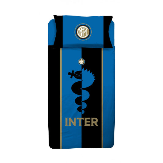 Funda nórdica Inter Azul 100% algodón.