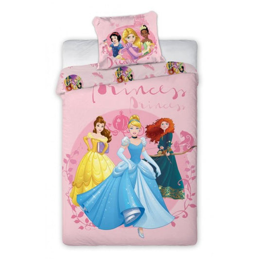 Funda nórdica amigas princesas 100% algodón.