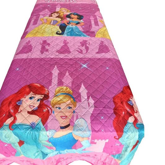 Copriletto trapuntino estivo disney principesse singolo