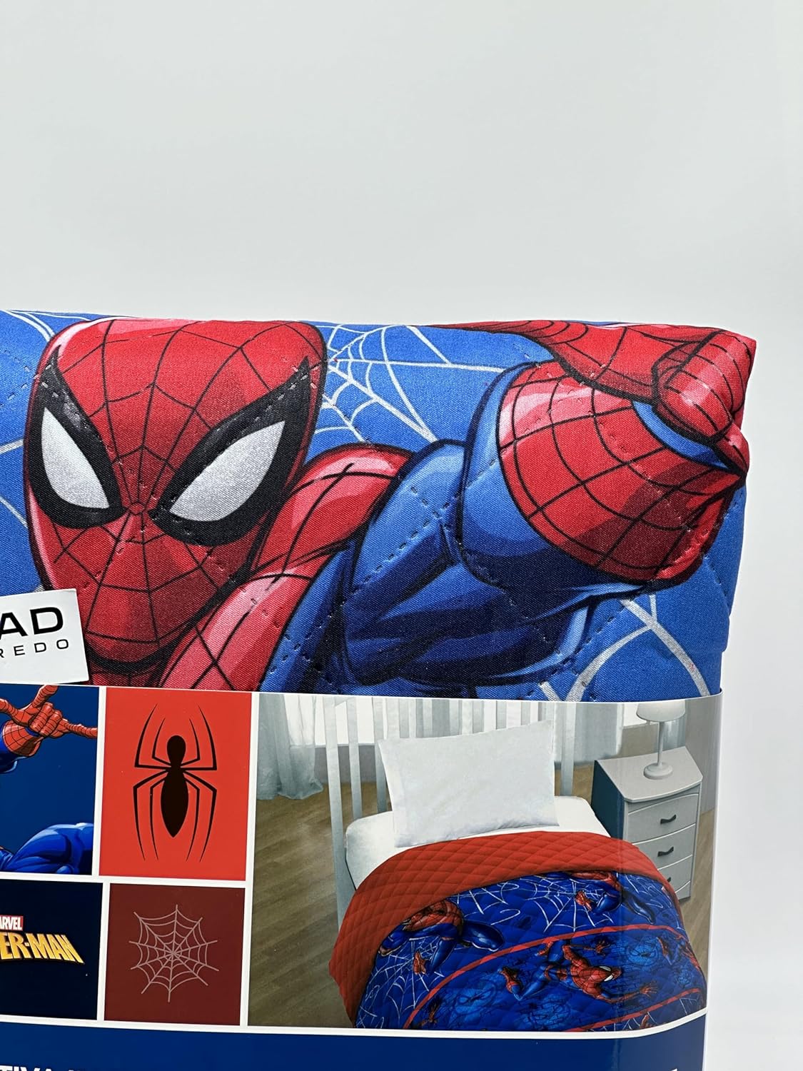 Copriletto trapuntino estivo disney spiderman singolo